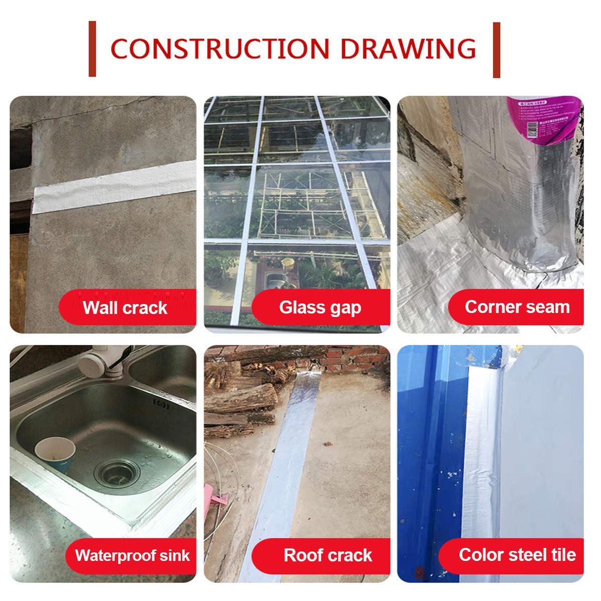 Ruban adhésif en caoutchouc butyle