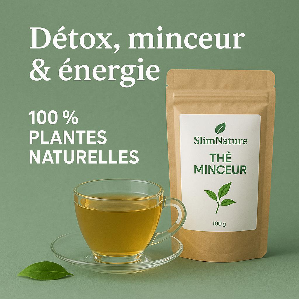 Thé Minceur SlimNature – Maigrir naturellement, savourer pleinement