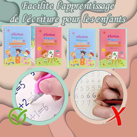 Cahiers Magiques | Améliorez l’écriture de vos enfants en 10 jours