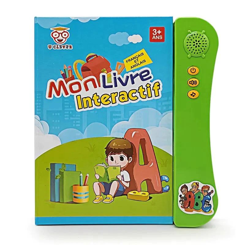 Livre Electronique Interactif pour Enfants + 3 ans
