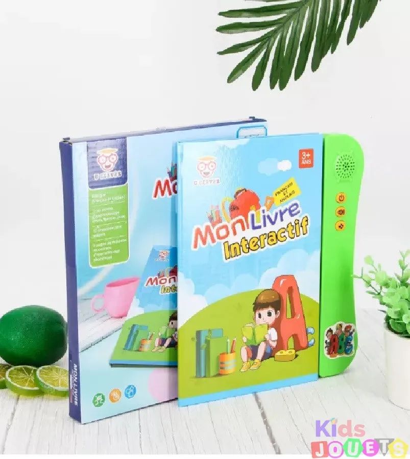 Livre Electronique Interactif pour Enfants + 3 ans