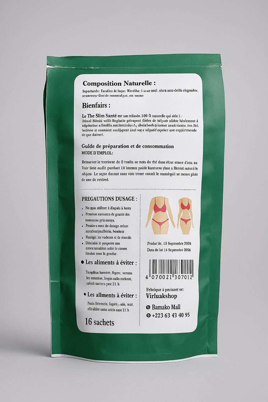 Thé Minceur SlimNature – Maigrir naturellement, savourer pleinement