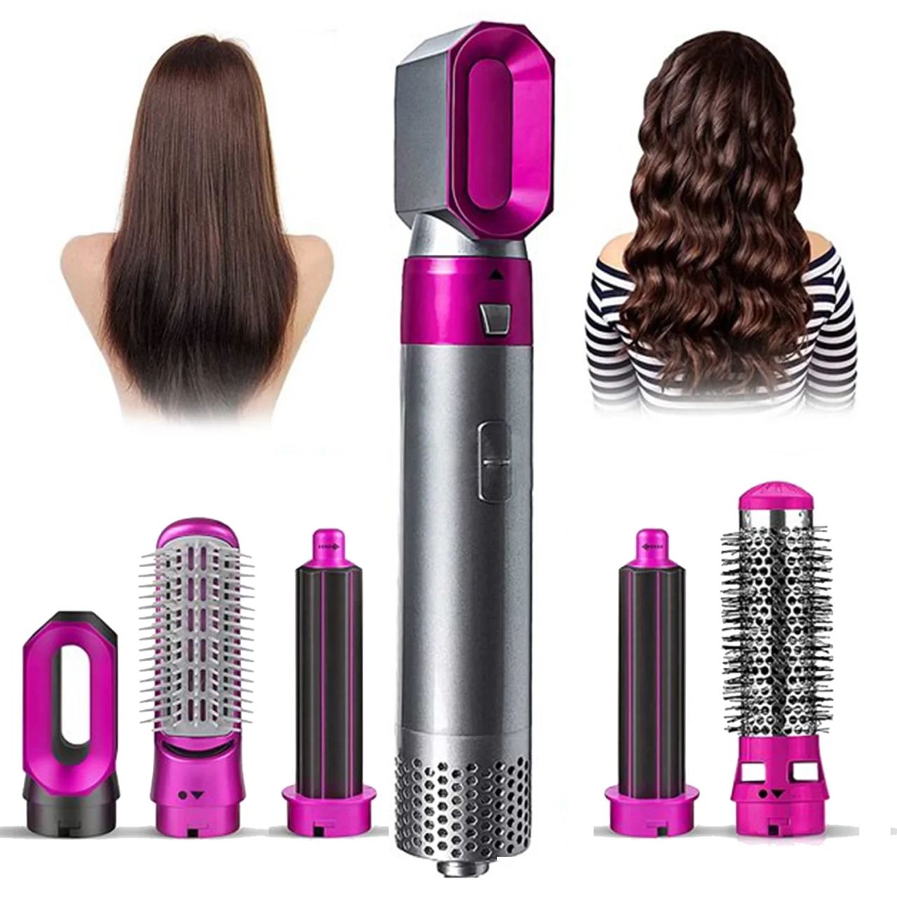Elecsop Brosse à air chaud 5 en 1 Sèche-cheveux Complete Airwrap Styler Négatif ?