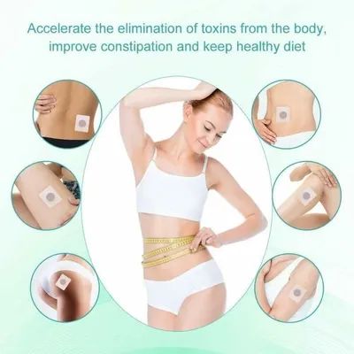 Slim Patch Minceur Ventre Plat 30 Patch Paquet, Et Kinoki Detox