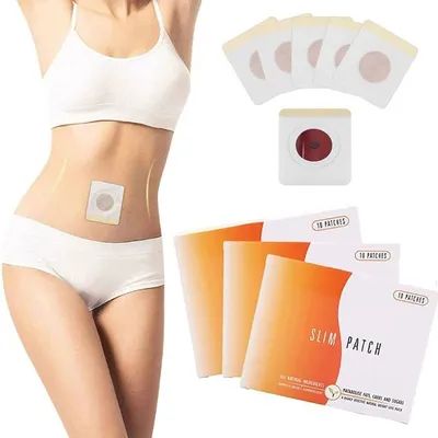 Slim Patch Minceur Ventre Plat 30 Patch Paquet, Et Kinoki Detox