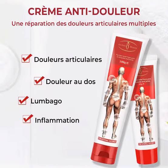 Crème anti-douleur