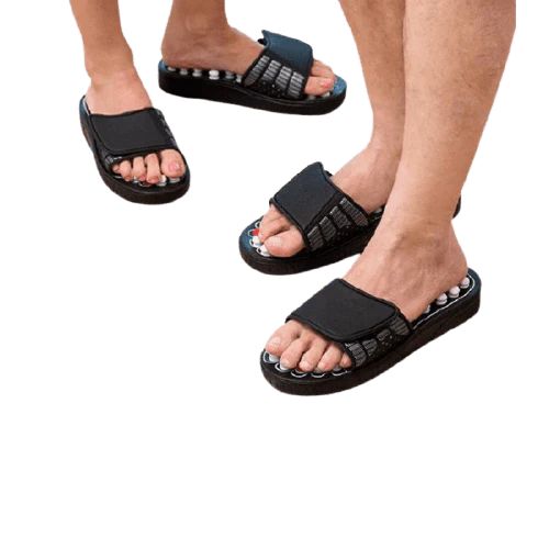 Sandale claquettes d'acupression