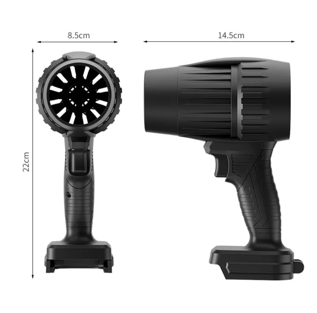 Le mini souffleur avec 2 batterie
